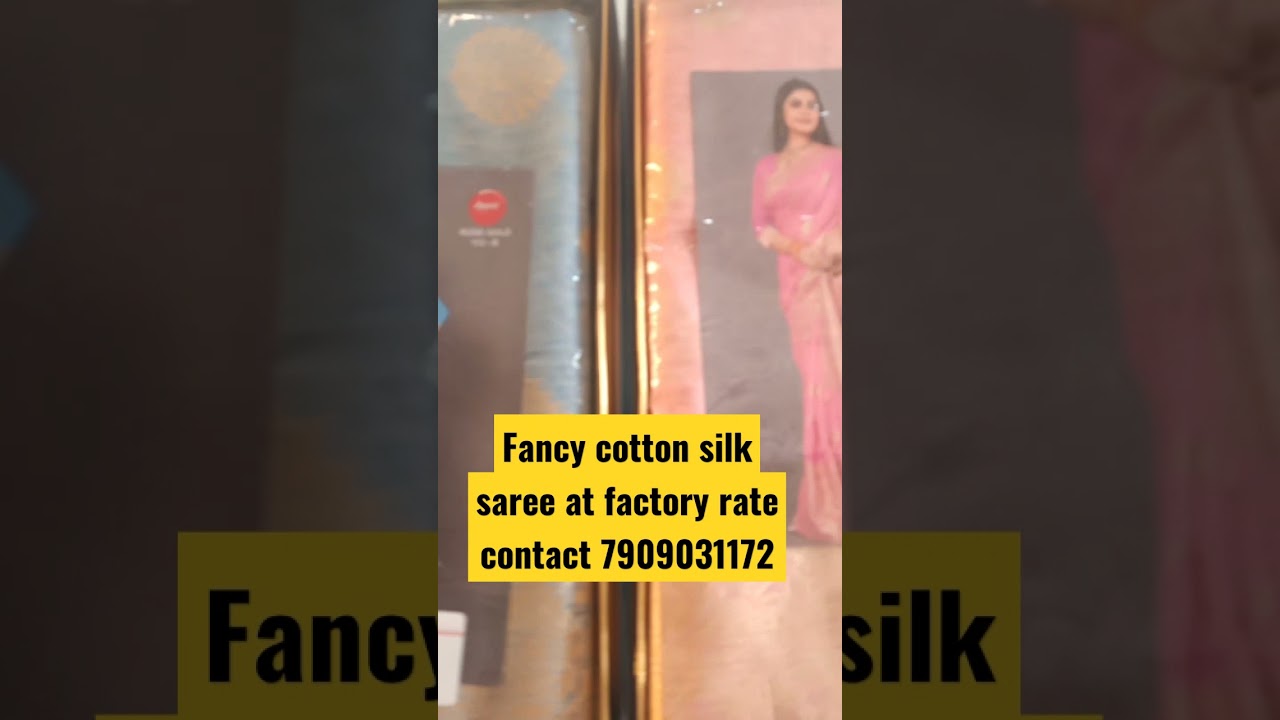 FANCY SILK COTTON SAREE AT WHOLESALE PRICE !!! / SAREE MANUFACTURER/DIVYA TEXTILES/CLOTHES WHOLESALE