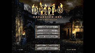 Diablo 2 LOD: How to fix: Unable to enter game. Bad inventory data.