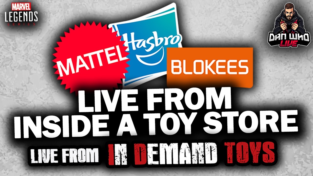 BRAND NEW ACTION FIGURES LIVE FROM IN DEMAND TOYS