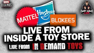 LIVE STREAM FROM A TOY STORE!! (LIVE FROM IN DEMAND TOYS)