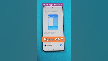 Blur apps preview - hyper OS 2
