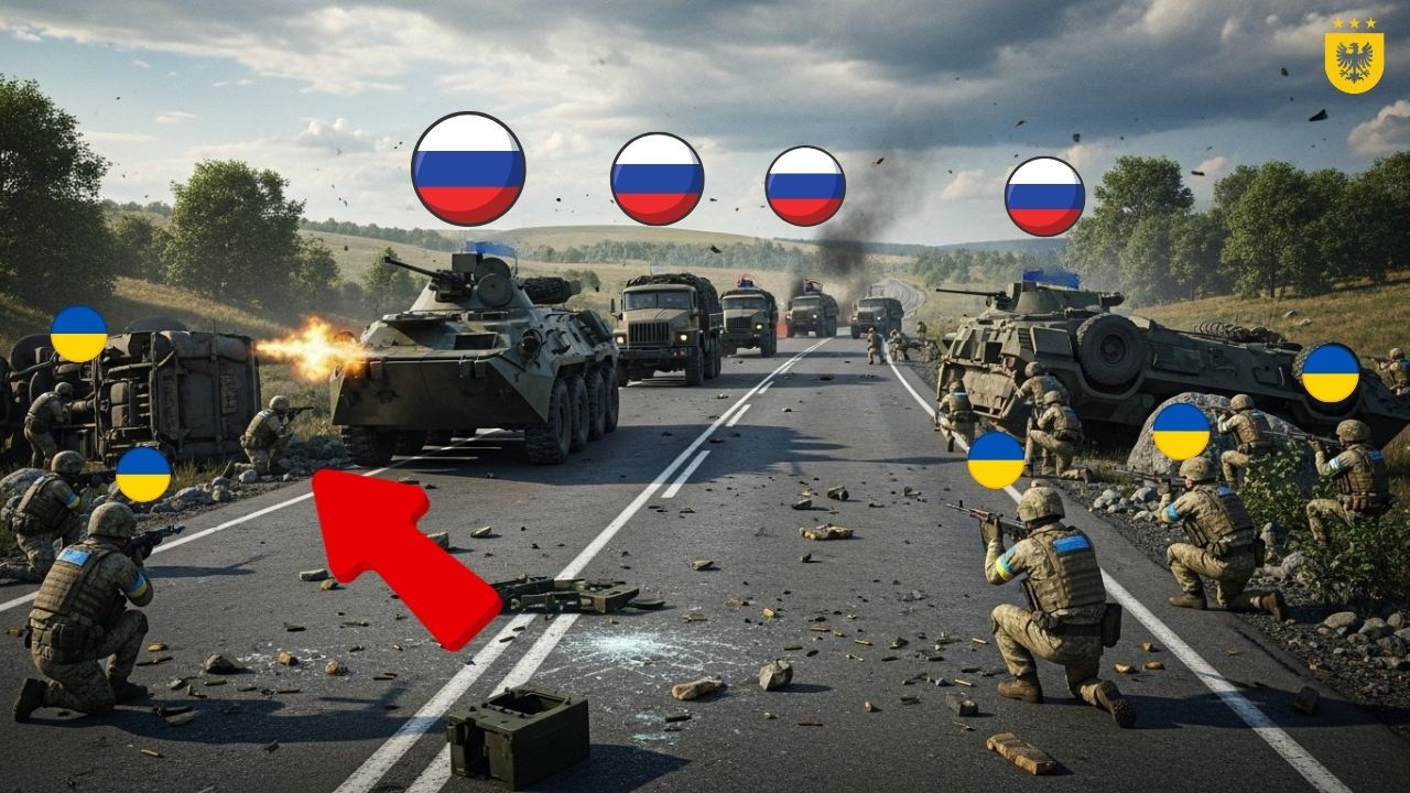 Azov de Ucrania permite el despliegue de armas chinas y luego destruye todo el convoy ruso