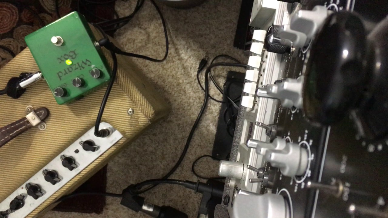 Wizard Box Fuzz Big Muff type Pedal Demo YouTube