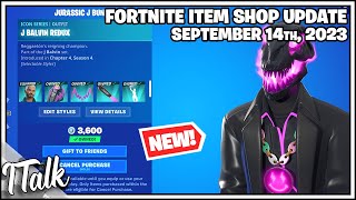 Fortnite Item Shop *NEW* J BALVIN REDUX SKIN! [September 14th, 2023] (Fortnite Battle Royale)