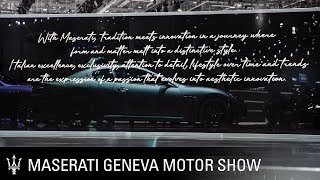 Maserati at the 2019 Geneva International Motor Show