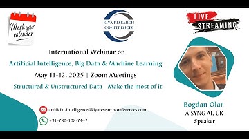 Bogdan Olar AISYNG AI, UK | Kiya Research Conferences