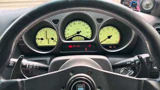 ステアリング交換＆社外パドルシフト取り付け（トヨタ アリスト・16系