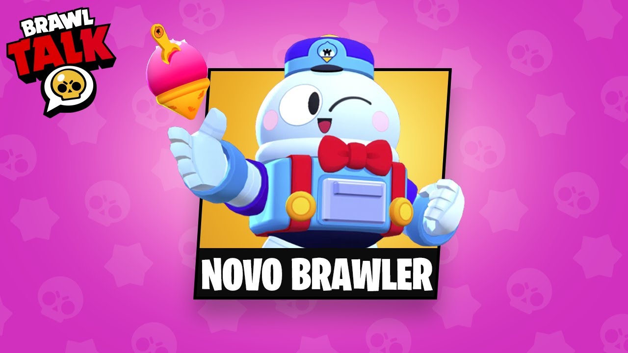 Novo Brawler Lou Nova Season 4 5 Novas Skin Do Brawl Stars Youtube - jogando brawl stars com brawler novo