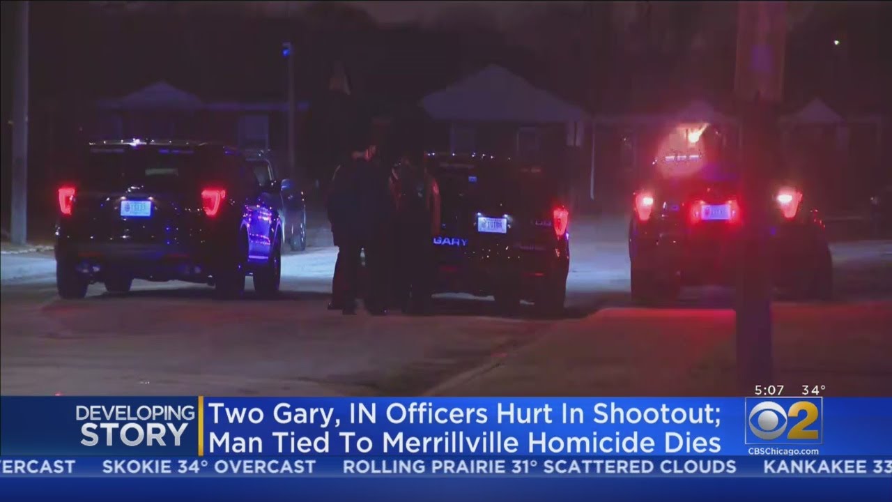Police To Update After 2 Gary Police Officers Wounded In Shooting After ...