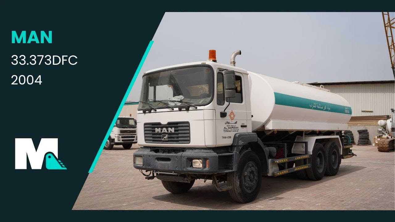 Man 33.373DFC 6x4 Water Tanker | 2004