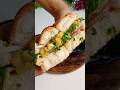 Corn Palak Pav Sandwich Recipe 🥰 Must Try 😋 #shorts #trending #shortfeed #burger #pizza