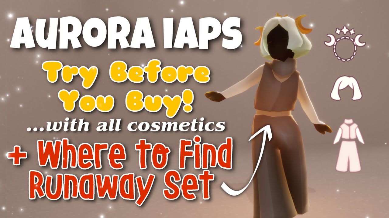 Where to Buy Runaway Outfit + Try Before You Buy with ALL Cosmetics! -  Season of AURORA