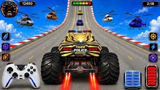 😱 Monster Drive BIGGEST Mega Ramp Jumps! Extreme Stunts & Crazy Crashes #11 screenshot 4