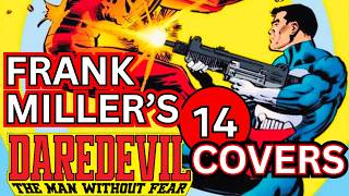 14 DAREDEVIL Frank Miller Covers that reshaped Matt Murdock for the 80s!