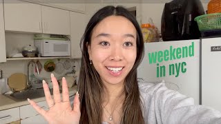 weekend in nyc | valentine's, nails, cafes, & food