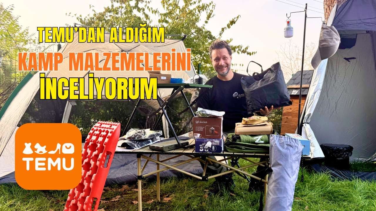 İndirimli Kamp Malzemelerini İnceledim.