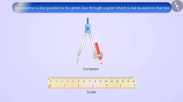 Construction of parallel lines | Part 1/3 | English | Class 7