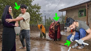 🌧️ A Rainy Day Filled With Tears & Hope | Rural Life in Iran
