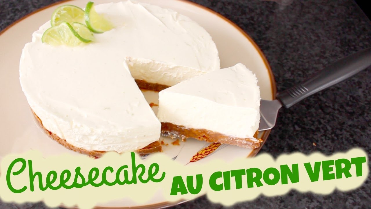 🎂 CHEESECAKE AU CITRON VERT (10 PARTS) | CHOCOPRALINE
