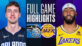 Game Recap: Lakers 106, Magic 103