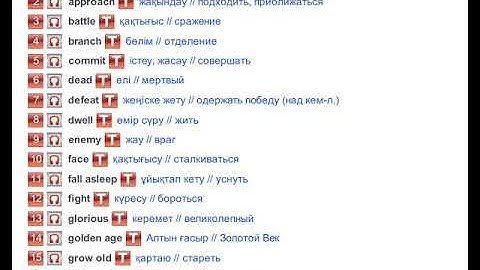 Maadai Kara (Vocabulary) Excel 7 Module 5
