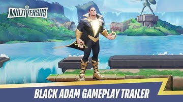 MultiVersus | Black Adam Gameplay Trailer | DC