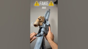 Cardboard Gun Germany HK416 #cardboardgun #gun #papergun #airsoft #callofduty #dc #viral