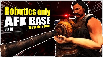 Hotel Zombona Nightmare - AFK Base & Robotics Only - EP10 - 7 Days to Die