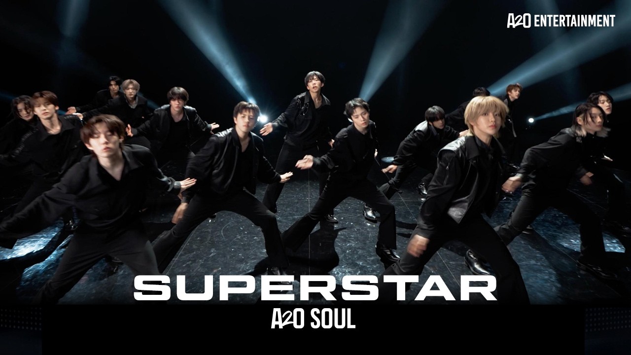 官方圖片 — A2O娛樂 官方YouTube（A2O SOUL〈SUPERSTAR〉MV）