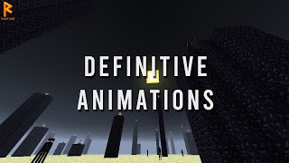 Minecraft Bedrock | Addon / Mod Trailer: Definitive Animations V5