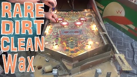Cleaning An Absolutely FILTHY Playfield On A 1981 Bally MEDUSA Pinball Machine ! Let
