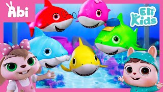 baby shark colors song fun learning eli kids songs nursery rhymes