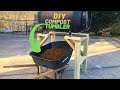 Diy compost tumbler  part 1  building the frame