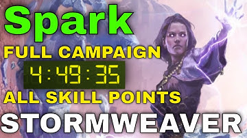 PoE2 Campaign in 4h49m!! - Spark Stormweaver Leveling Guide [PoE2]