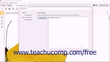 Acrobat Pro DC Tutorial Sending for Email Review - Adobe Acrobat Pro DC Training Tutorial Course