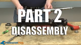 How to Rebuid a Troy-Bilt Small Frame Transmission PART 2/4 Disassembly