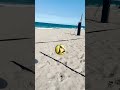 Vitor Reis' is a Beach Footvolley MASTER! 🇧🇷 🎯️ #mancity #beach #football