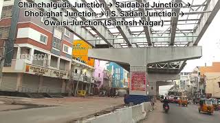 Hyderabad Santosh Nagar Steel Bridge Work 🚧 Big Development Update!