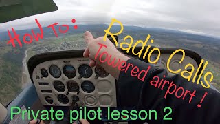 How To Land | Towered Airport | Private Pilot Radio