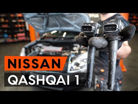 How to change ignition coil on NISSAN QASHQAI 1 (J10) [TUTORIAL AUTODOC]