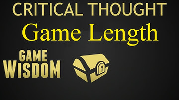 A Critical Thought on Measuring Video Game Length