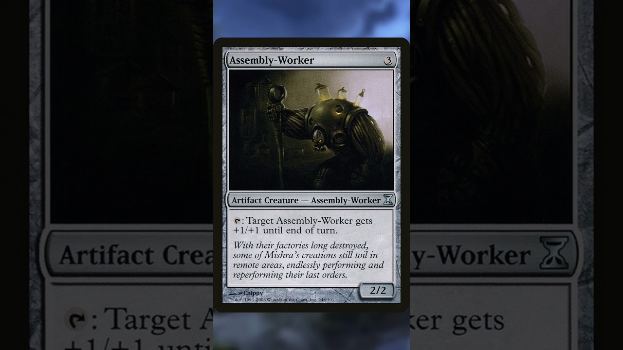 Creature Type of the Day: Assembly-Worker - YouTube