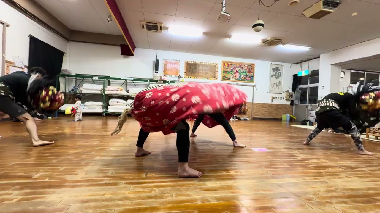 @志岐八幡宮　@春季例大祭　@獅子舞　