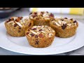 HOW TO MAKE BANANA OAT MUFFINS - HEALTHY & PERFECT FOR WEIGHT-LOSS - ZEELICIOUS FOODS