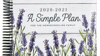 HOMESCHOOL PLANNER 2020-2021
