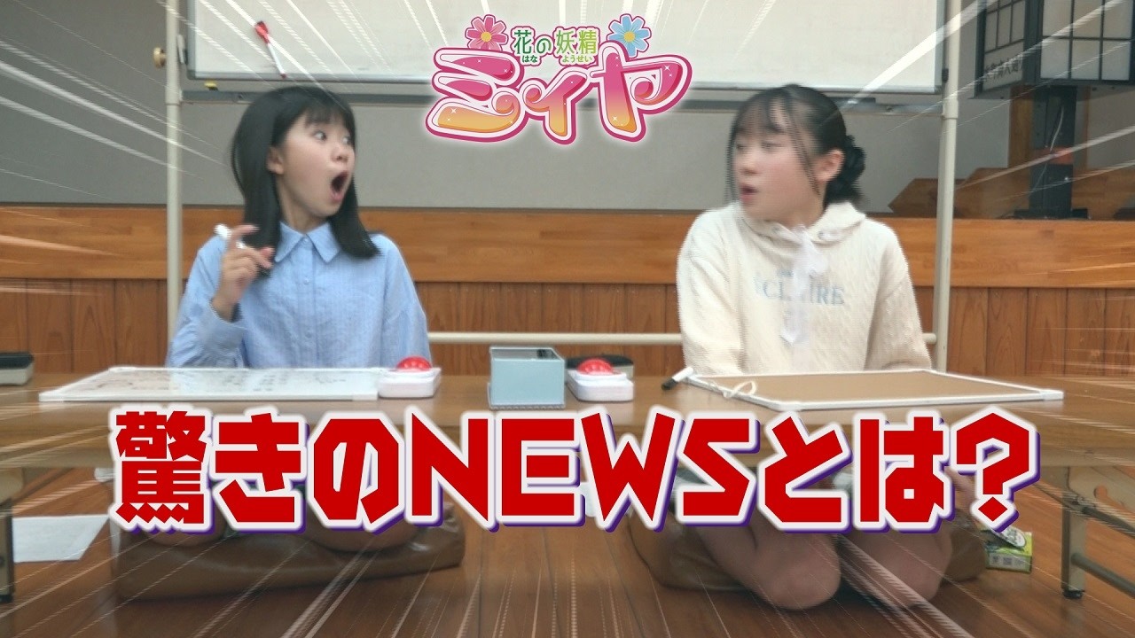 驚きのNEWSを発表♪ 花の妖精たちも喜び爆発！ 第2回ミィヤまつり開催決定です！！その他、最新情報満載♪ ぜひ、ご確認くださ～い