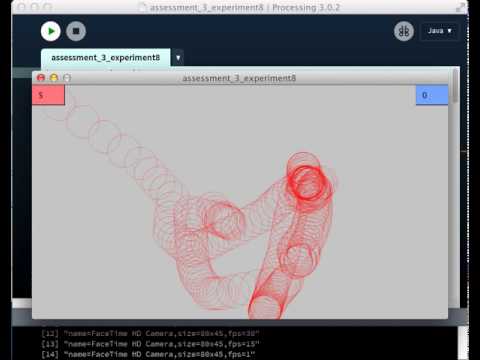 Processing Motion Detection Experiment 3 (With Score)
