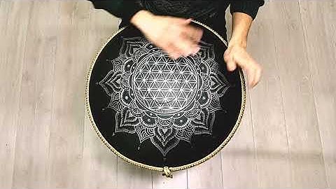 GUDA DRUM 2.0 Plus. Enigma scale.Flower of life design