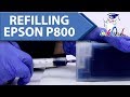 How to Install Refillable Cartridges (Refill) on Epson SureColor P800