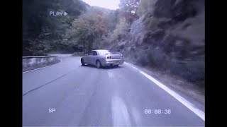 Nissans Sliding On A Hill
